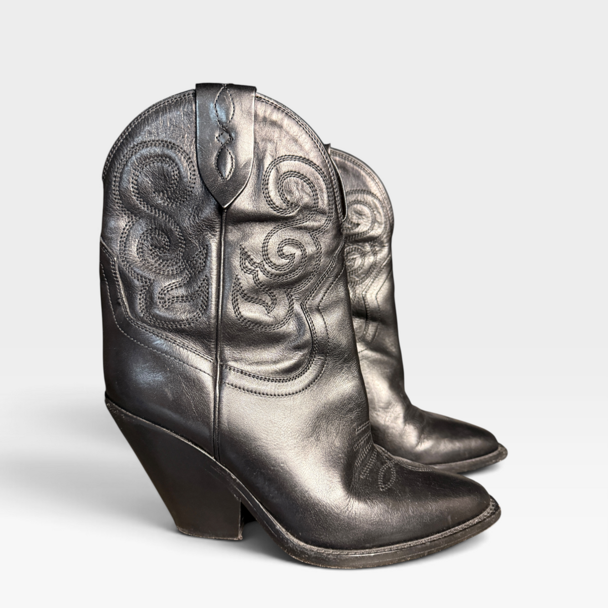 Isabel Marant Ankle Cowboy Boots