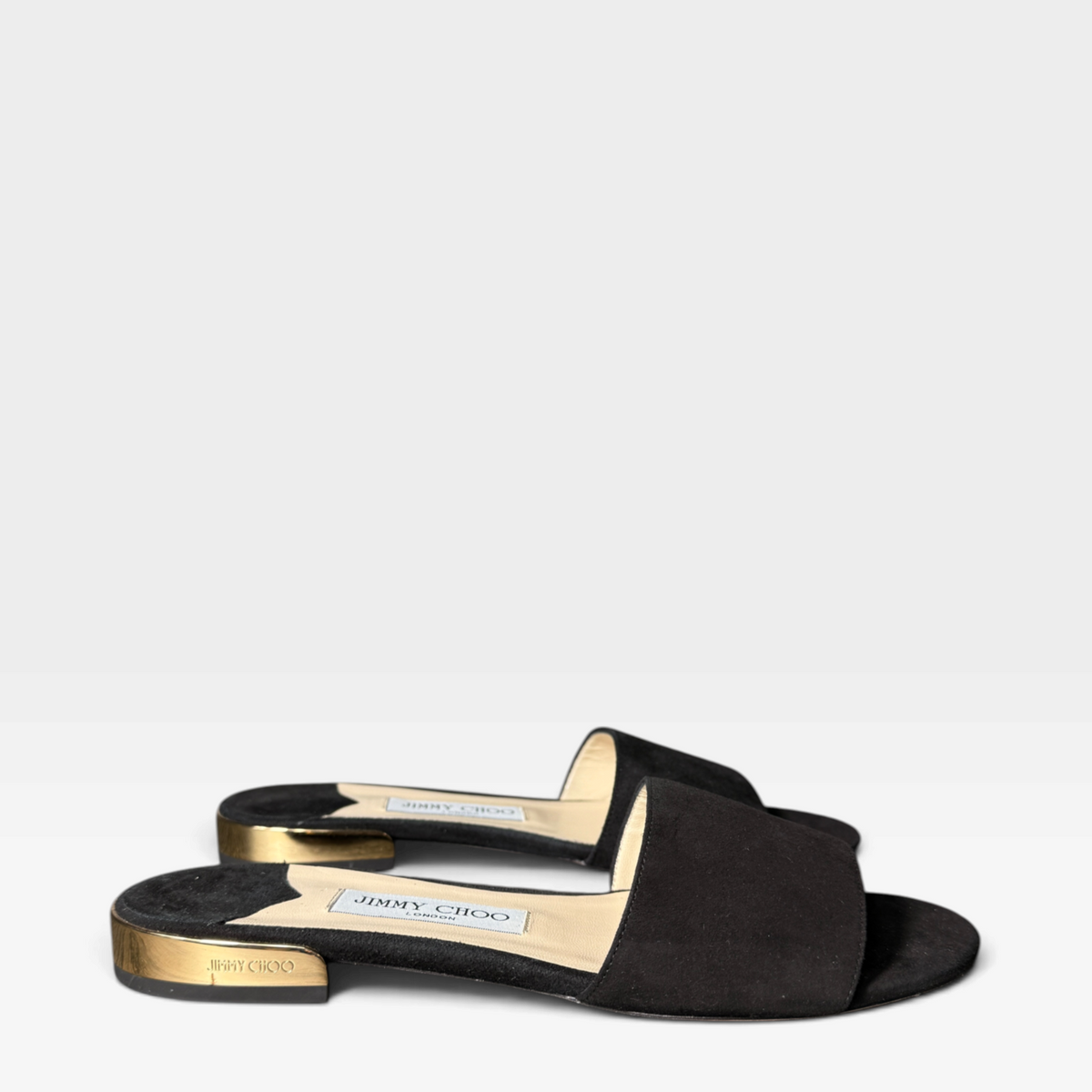 Jimmy Choo Joni Suede Slides