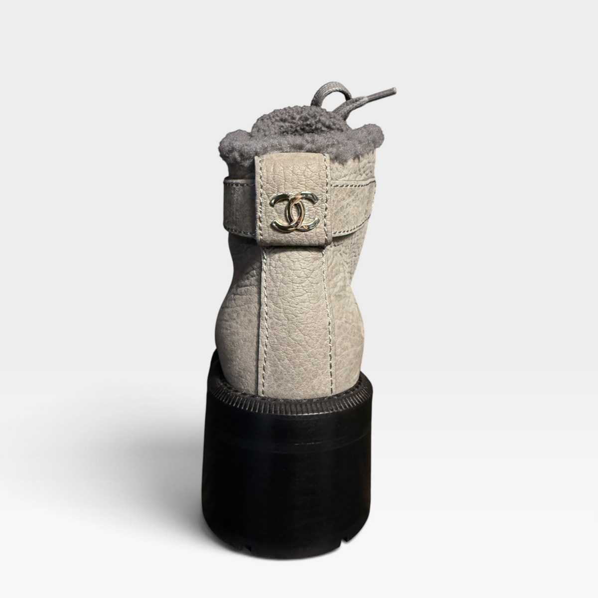 Chanel Short Shearling Lined Boots