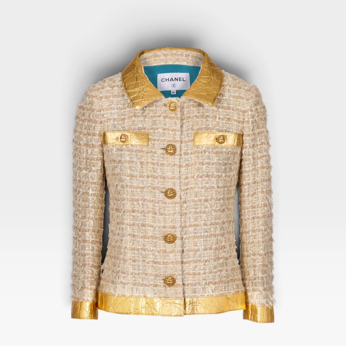 CHANEL Pre-Fall 2019 Paris–New York Métiers d’Art Tweed Jacket