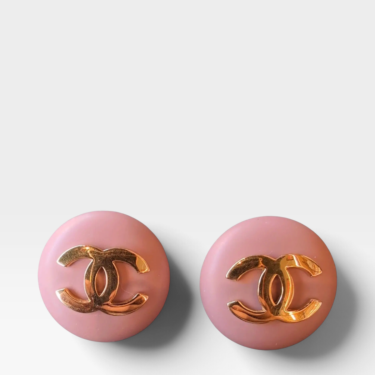 Chanel 1985 Barbie Clip Earrings