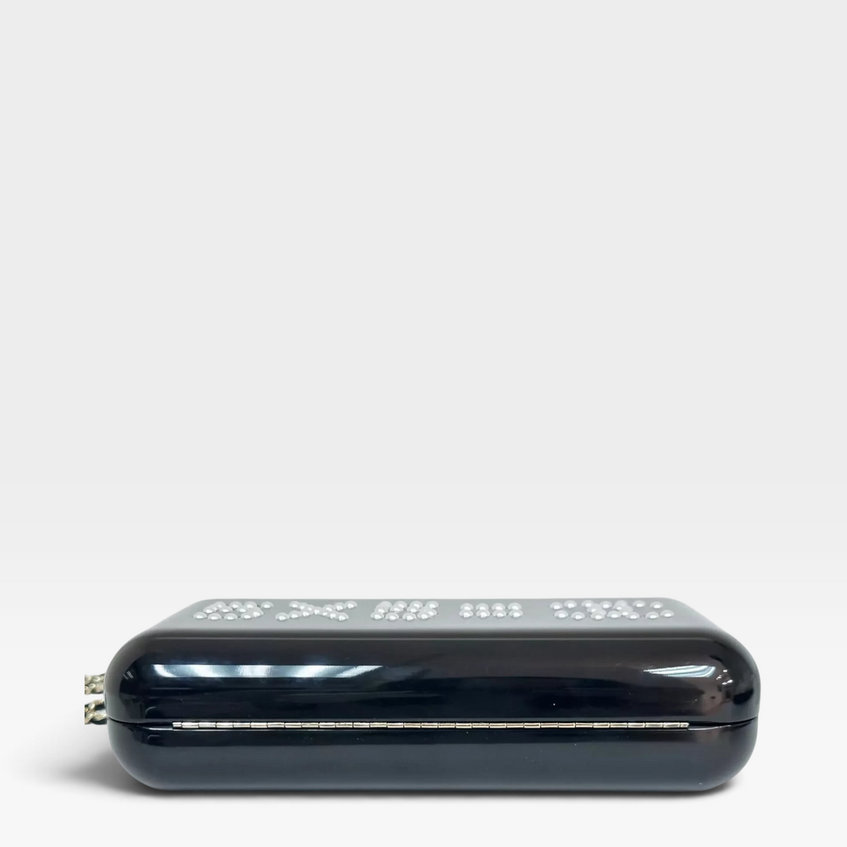 Chanel 5x5 CC Plexiglass Minaudiere 2015 – Black