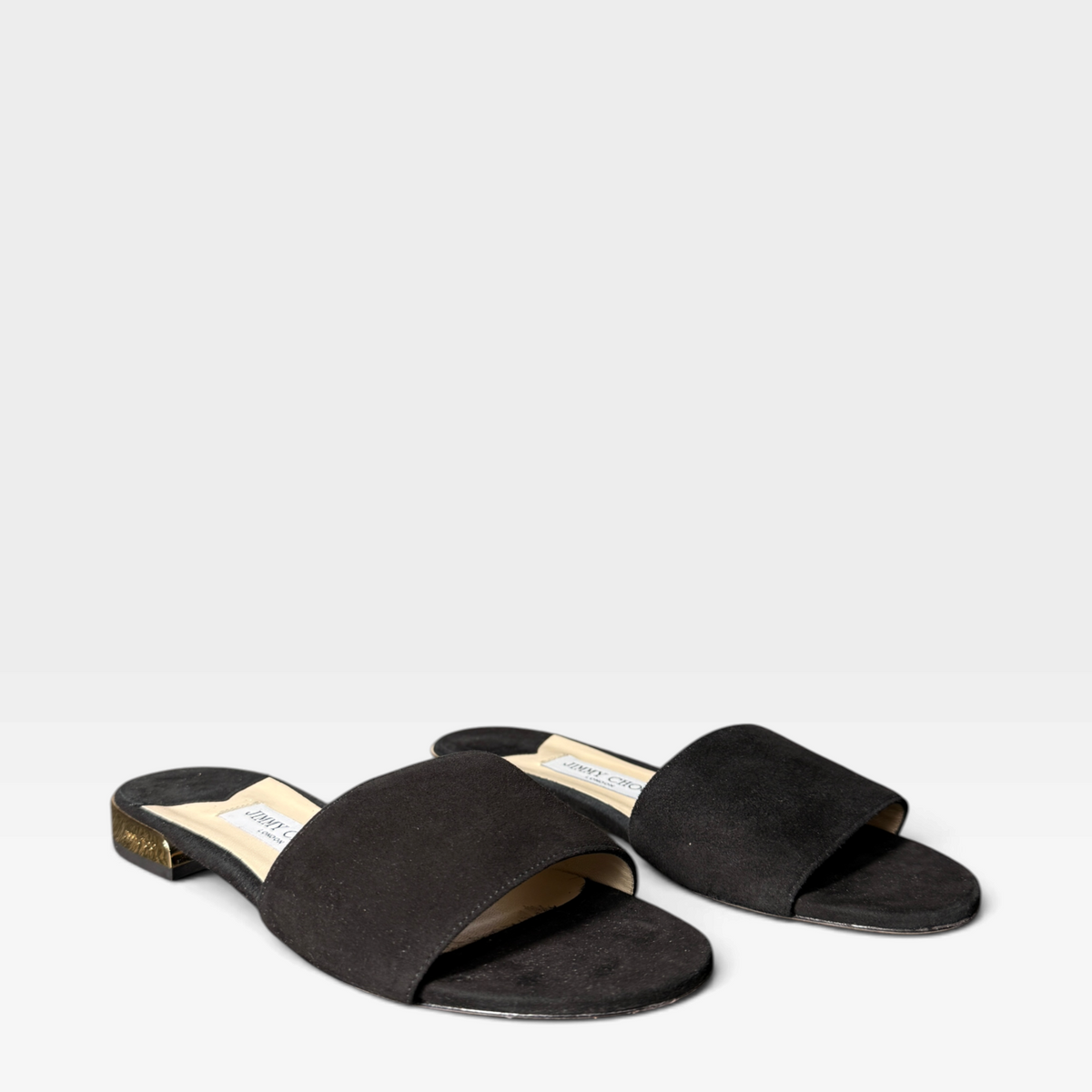 Jimmy Choo Joni Suede Slides