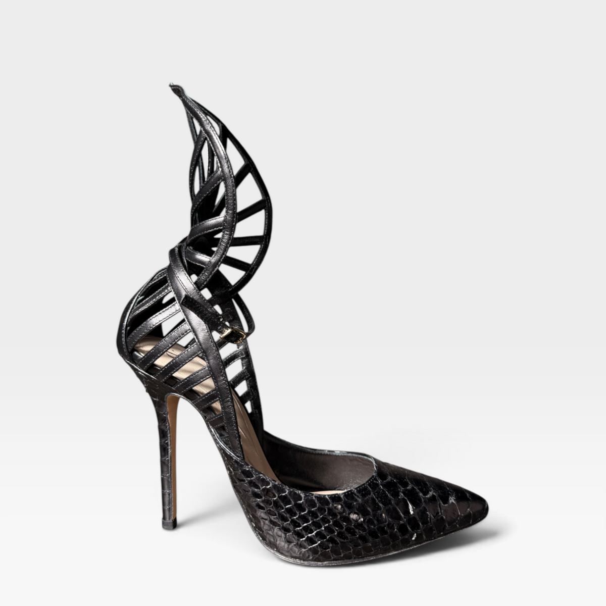 Ralph & Russo Python Limited Edition Heels