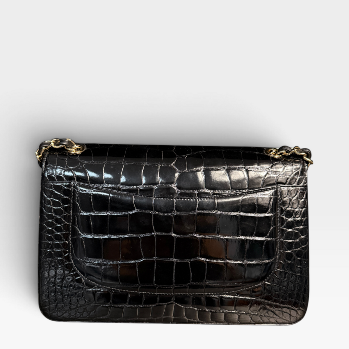 Chanel Timeless Classic Alligator – Black