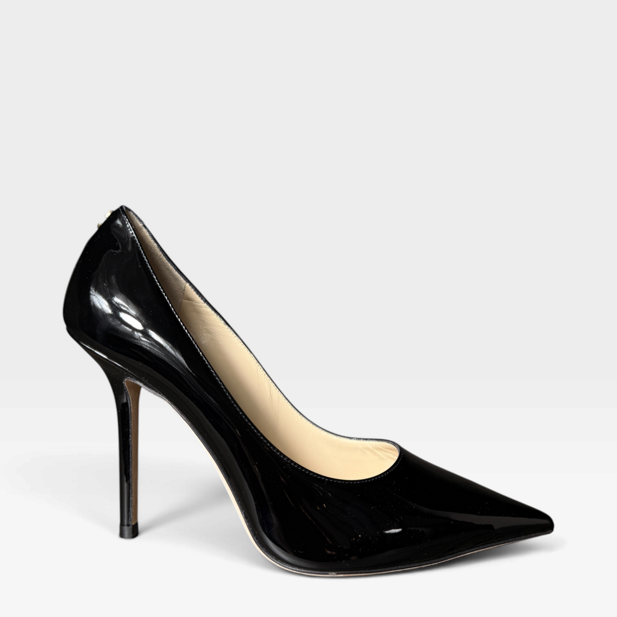 Jimmy Choo Love 100 Patent Leather Heels