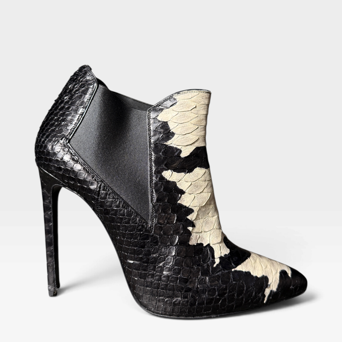 Saint Laurent Python Ankle Boots