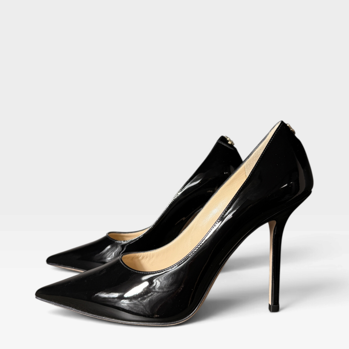 Jimmy Choo Love 100 Patent Leather Heels