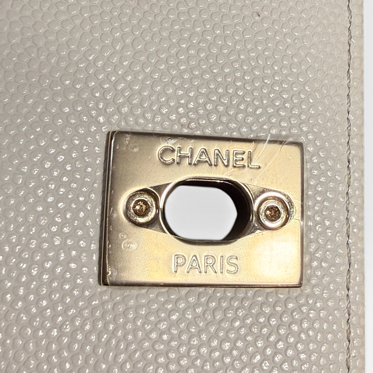 Chanel Coco Handle Small - Ivory Caviar Leather, Gold Hardware