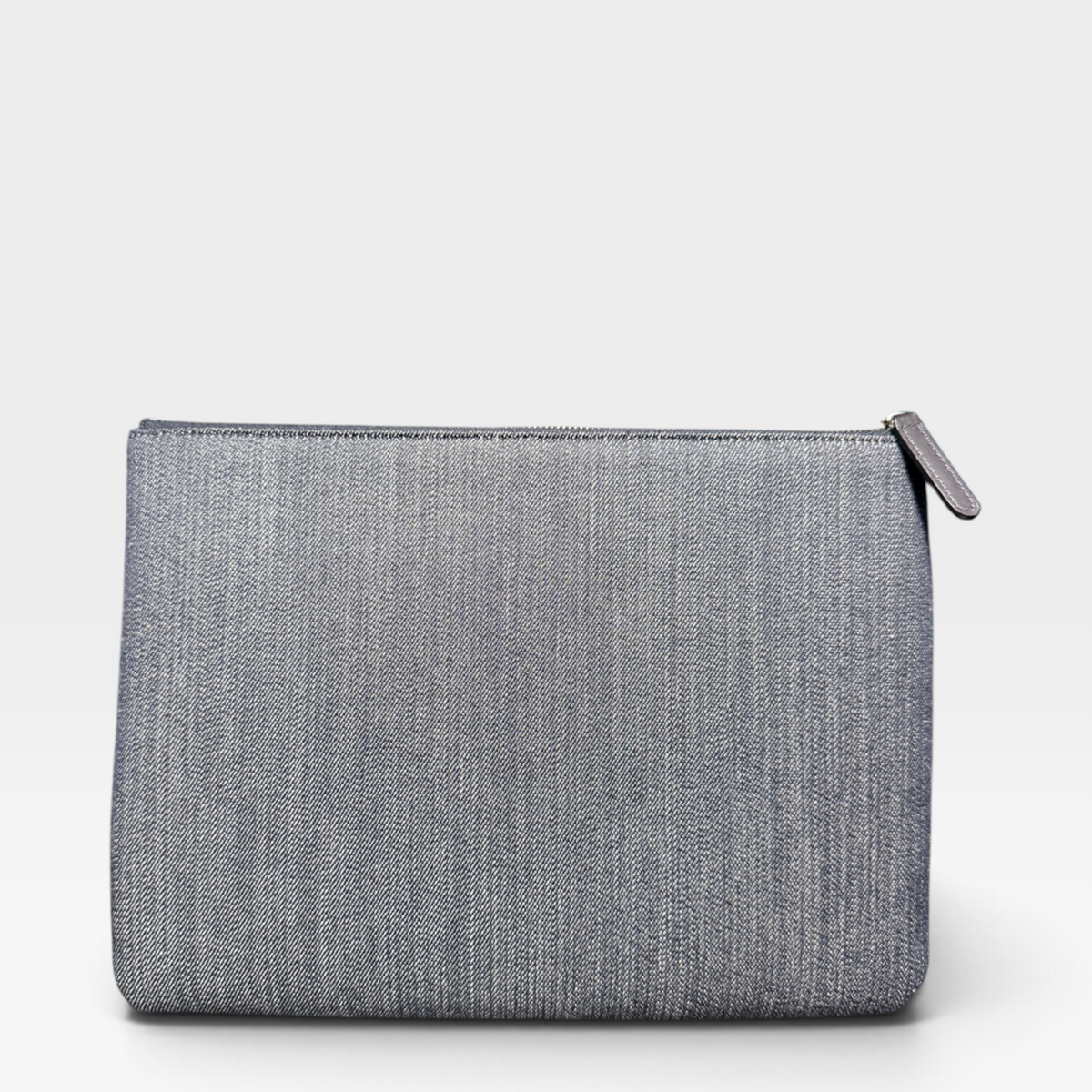 Chanel The Deauville O Case, Denim Blue Canvas