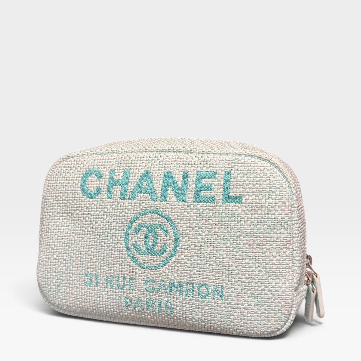 Chanel Deauville Vanity Case – Green