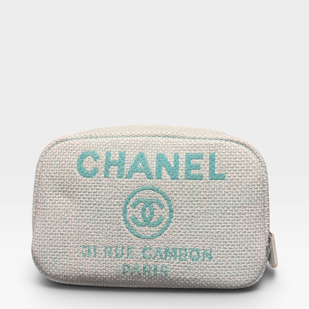 Chanel Deauville Vanity Case – Green