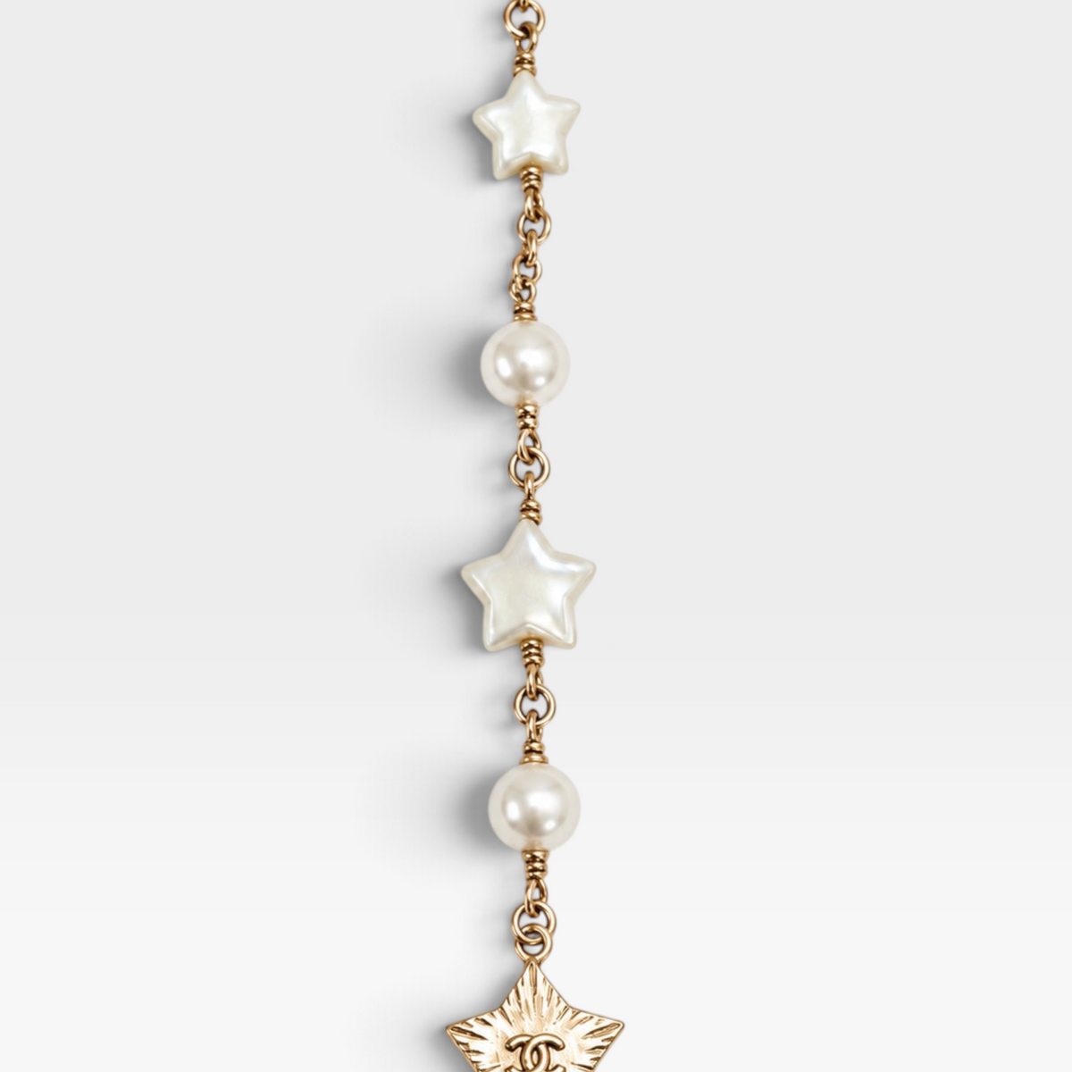 Chanel Star Multi Strand Necklace