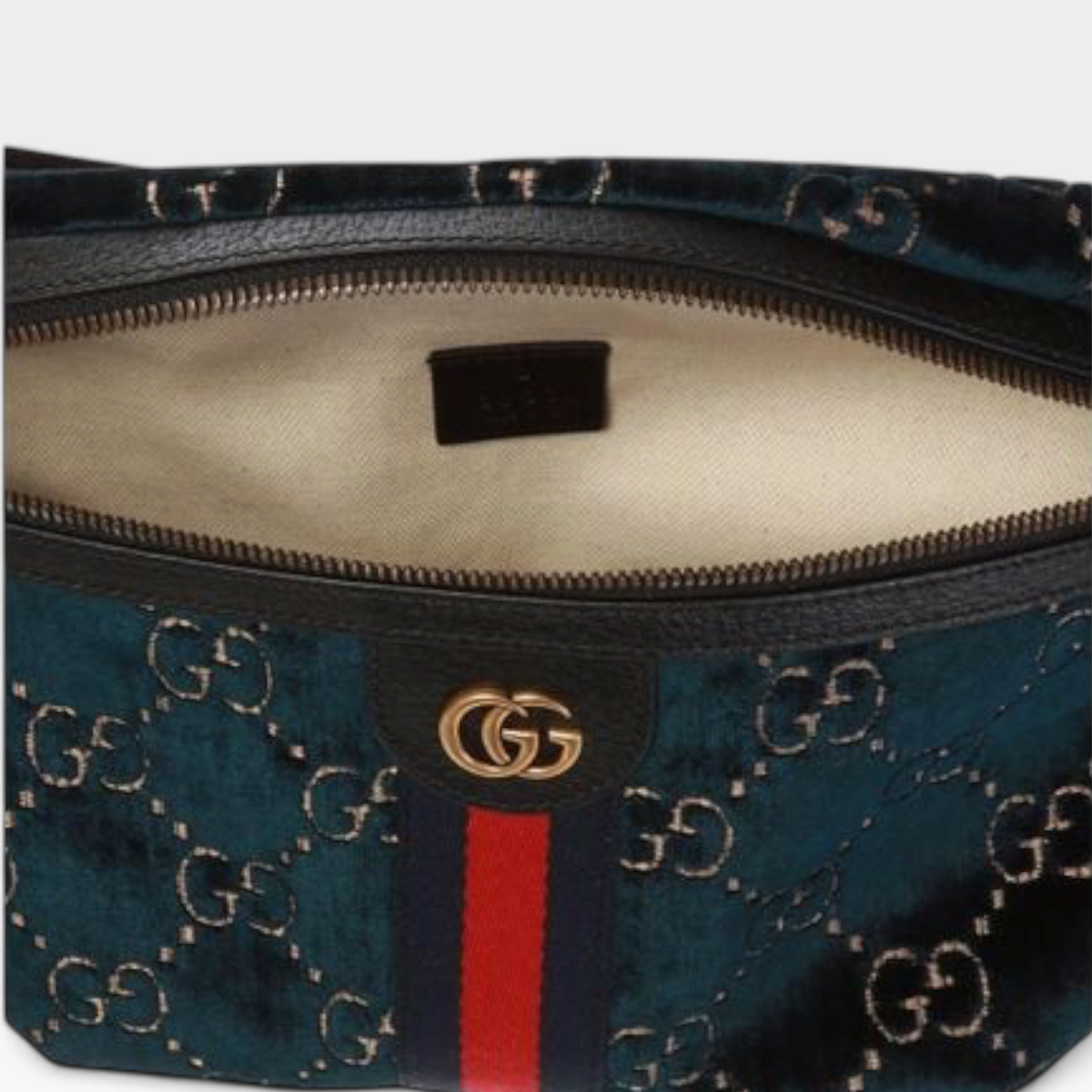 Gucci Velvet Large Belt Bag
