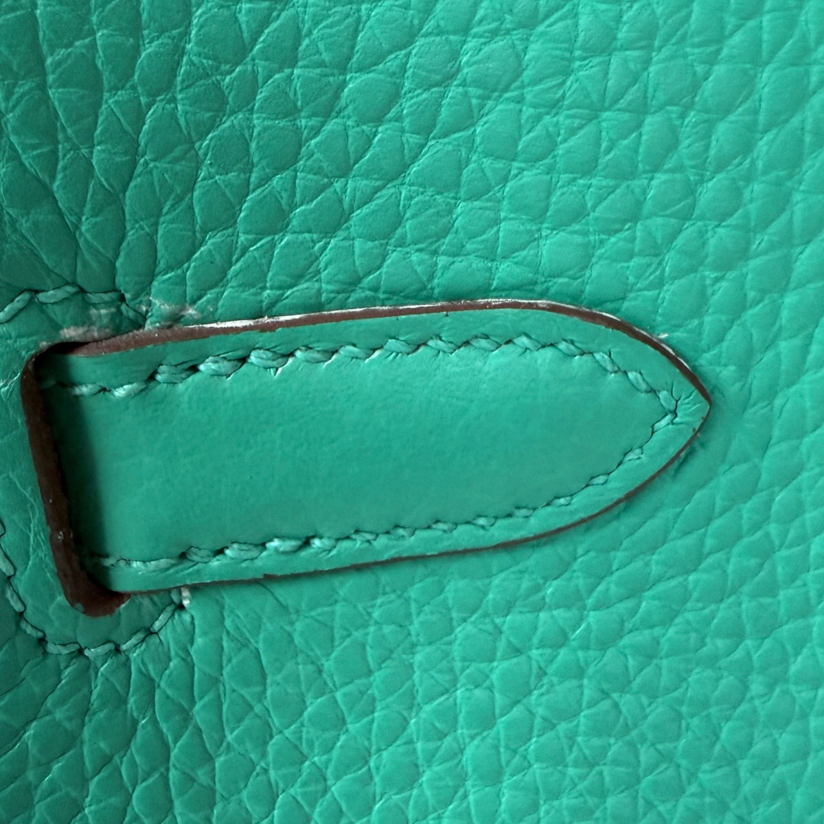 Hermès Birkin 35, Menthe Togo Leather, Palladium Hardware, P Stamp