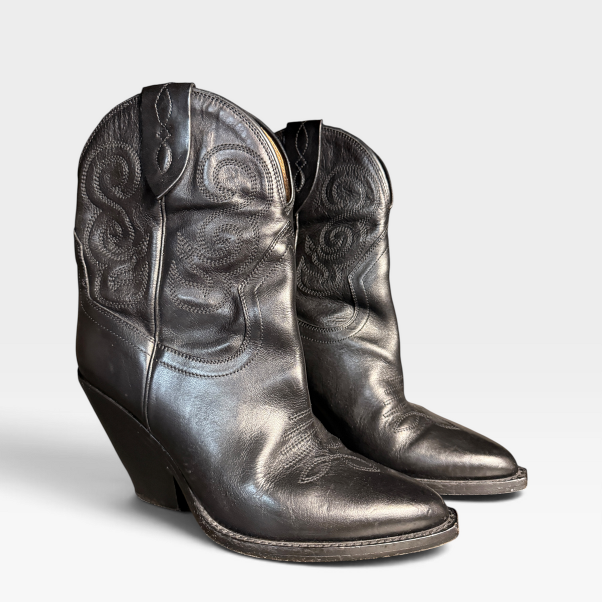 Isabel Marant Ankle Cowboy Boots