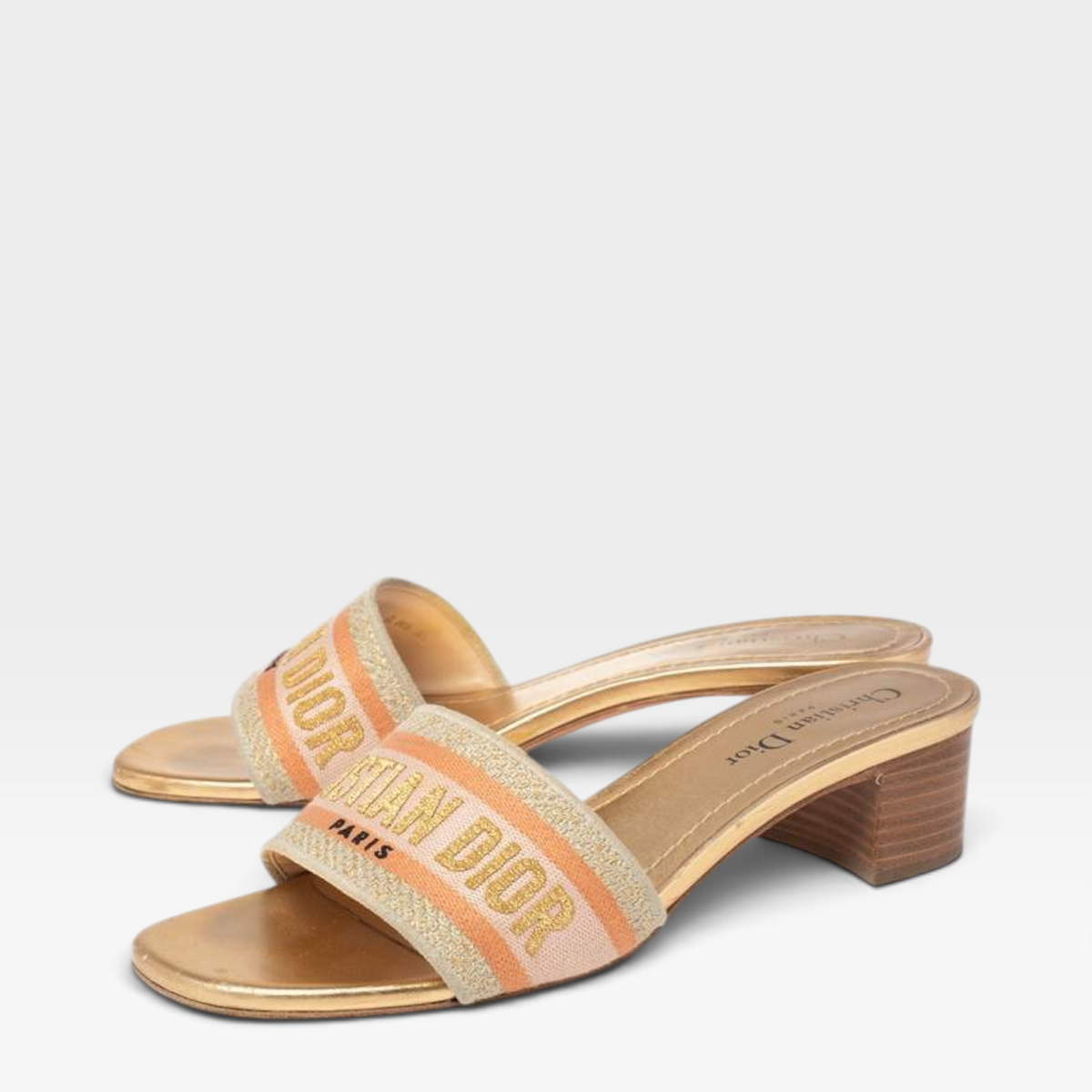 Christian Dior D-Way Mules