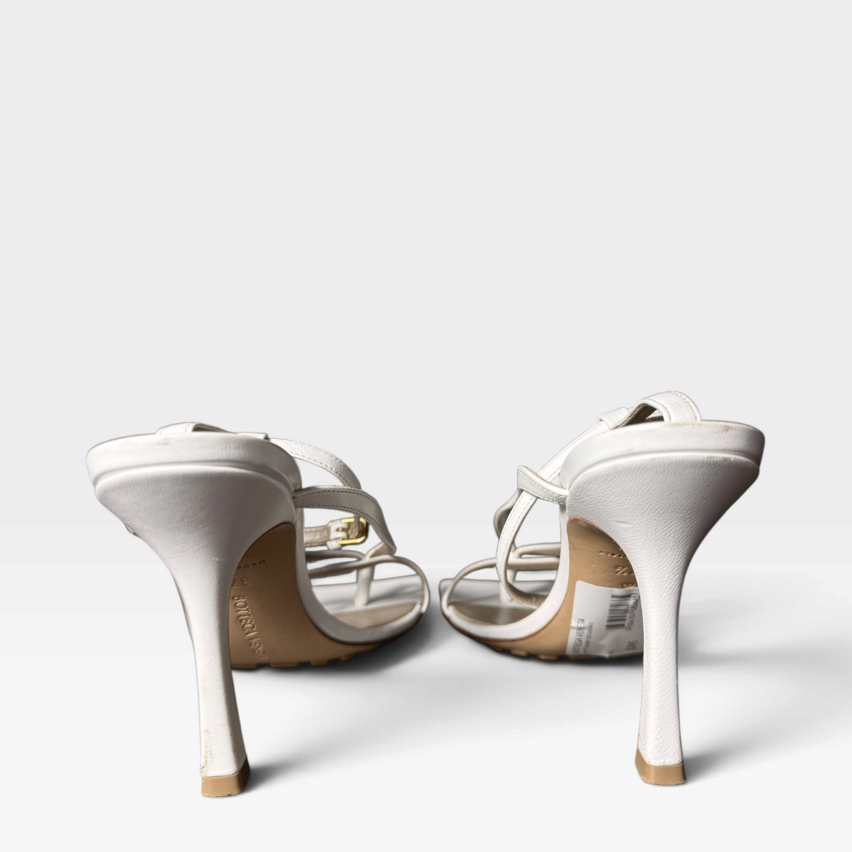 Bottega Veneta Square Toe Sandals