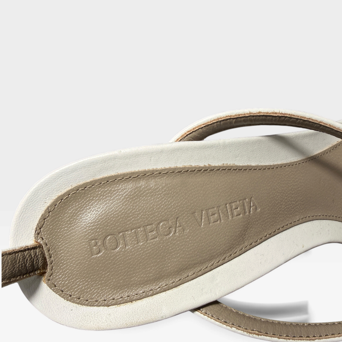 Bottega Veneta Square Toe Sandals