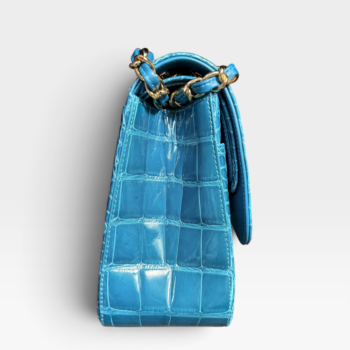 Chanel Timeless Classic Alligator – Teal