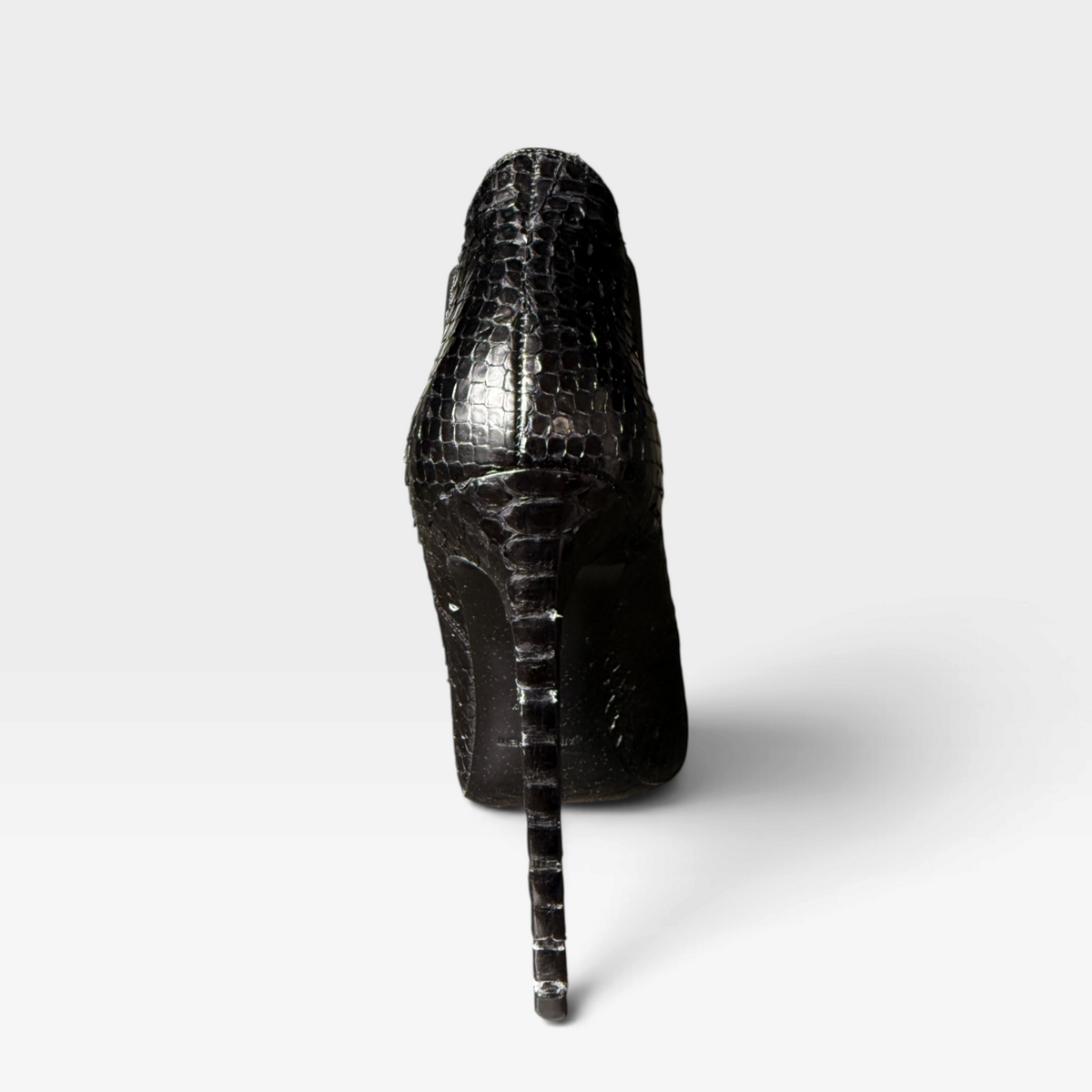 Saint Laurent Python Ankle Boots