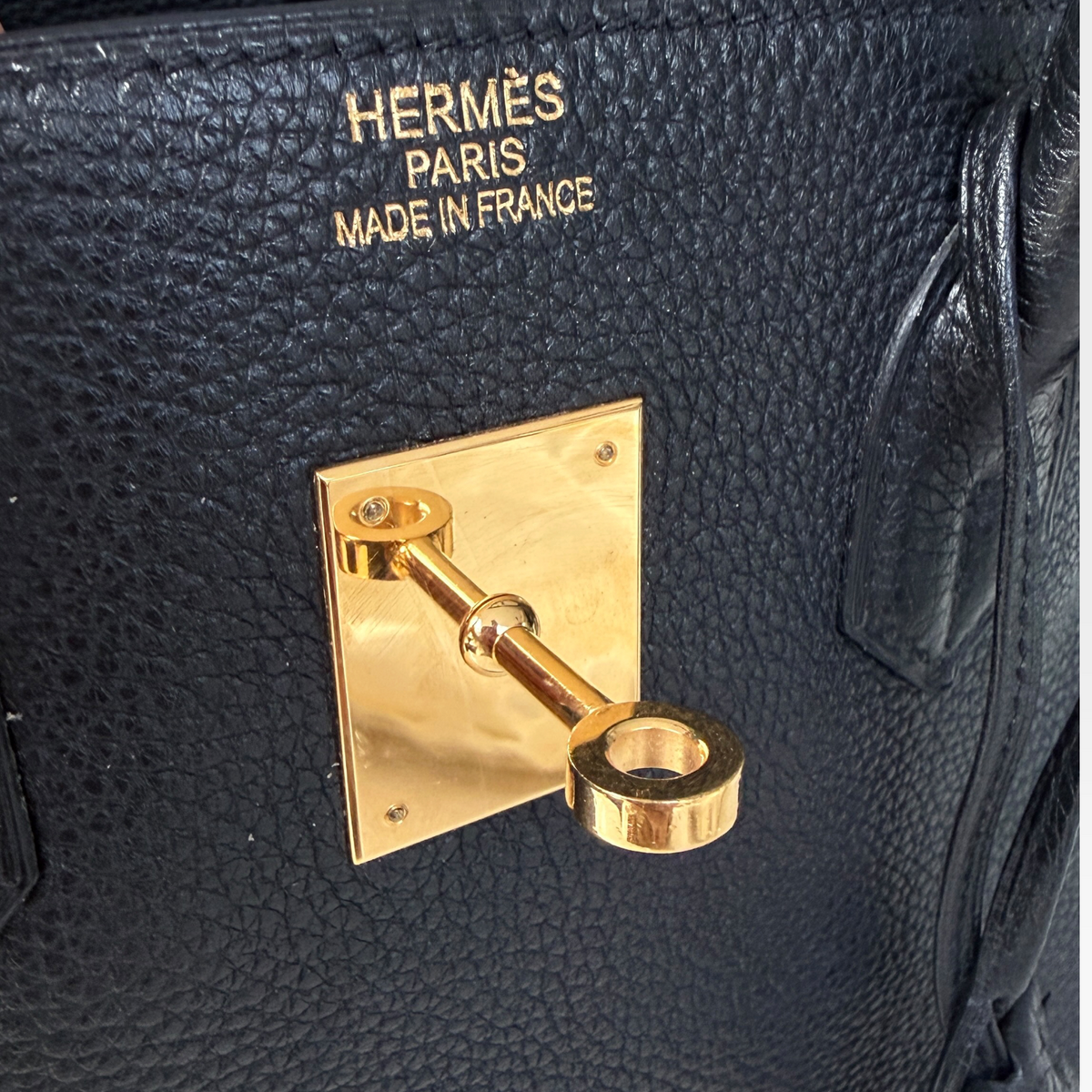 Hermès Birkin 35, Black Togo Leather, Gold Hardware, N Stamp