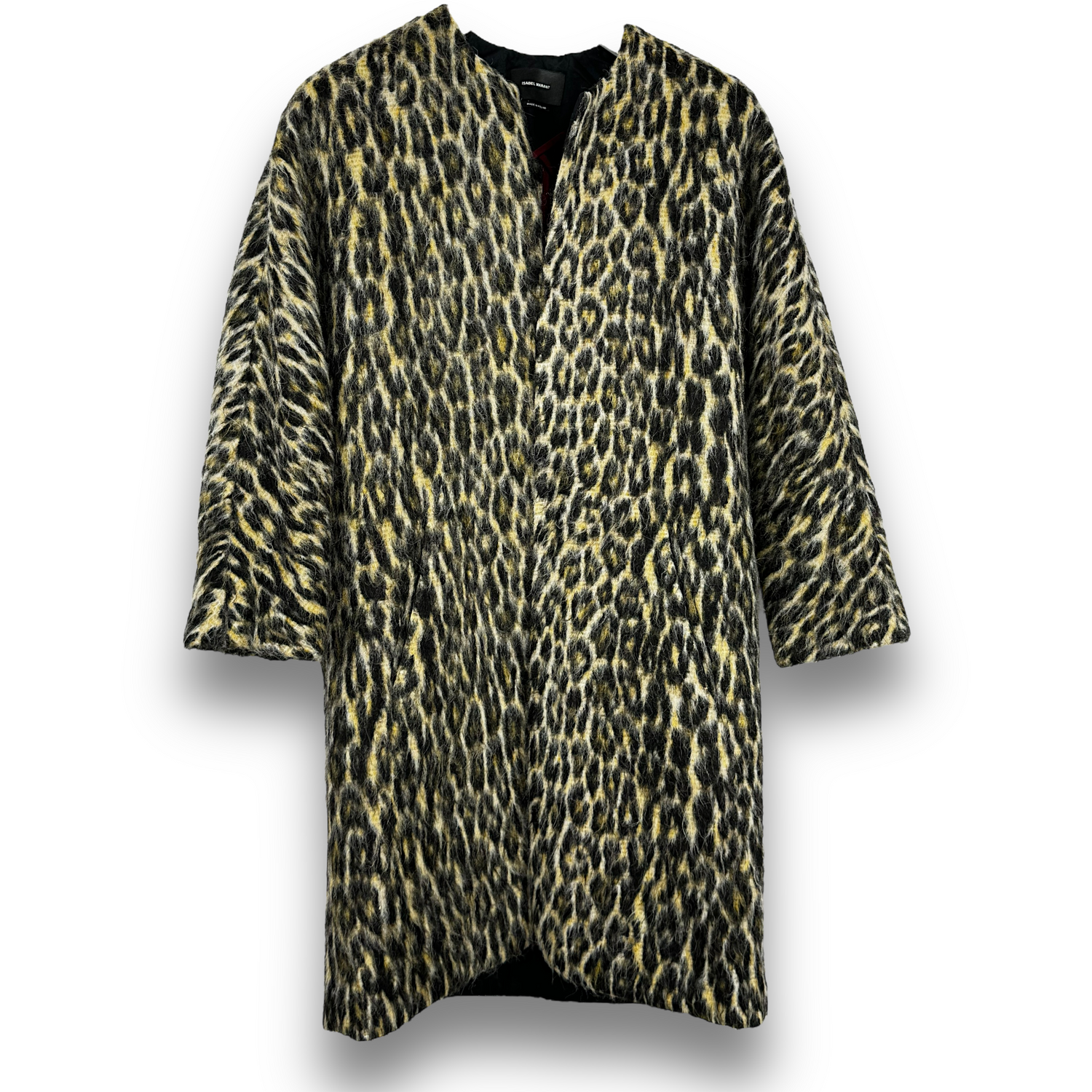 Isabel Marant Leopard Brushed Coat