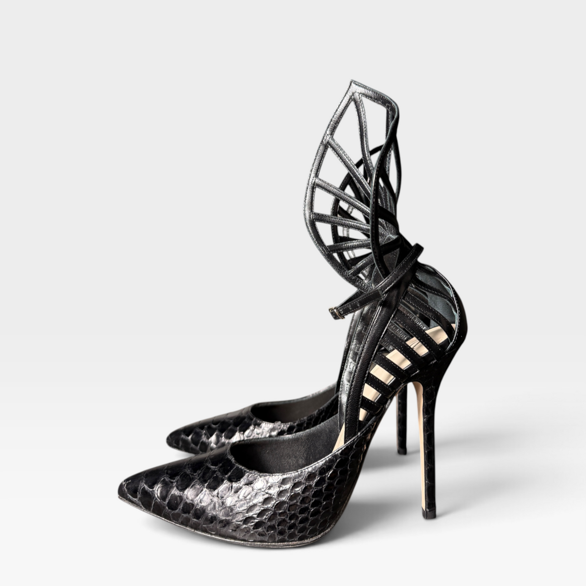 Ralph & Russo Python Limited Edition Heels
