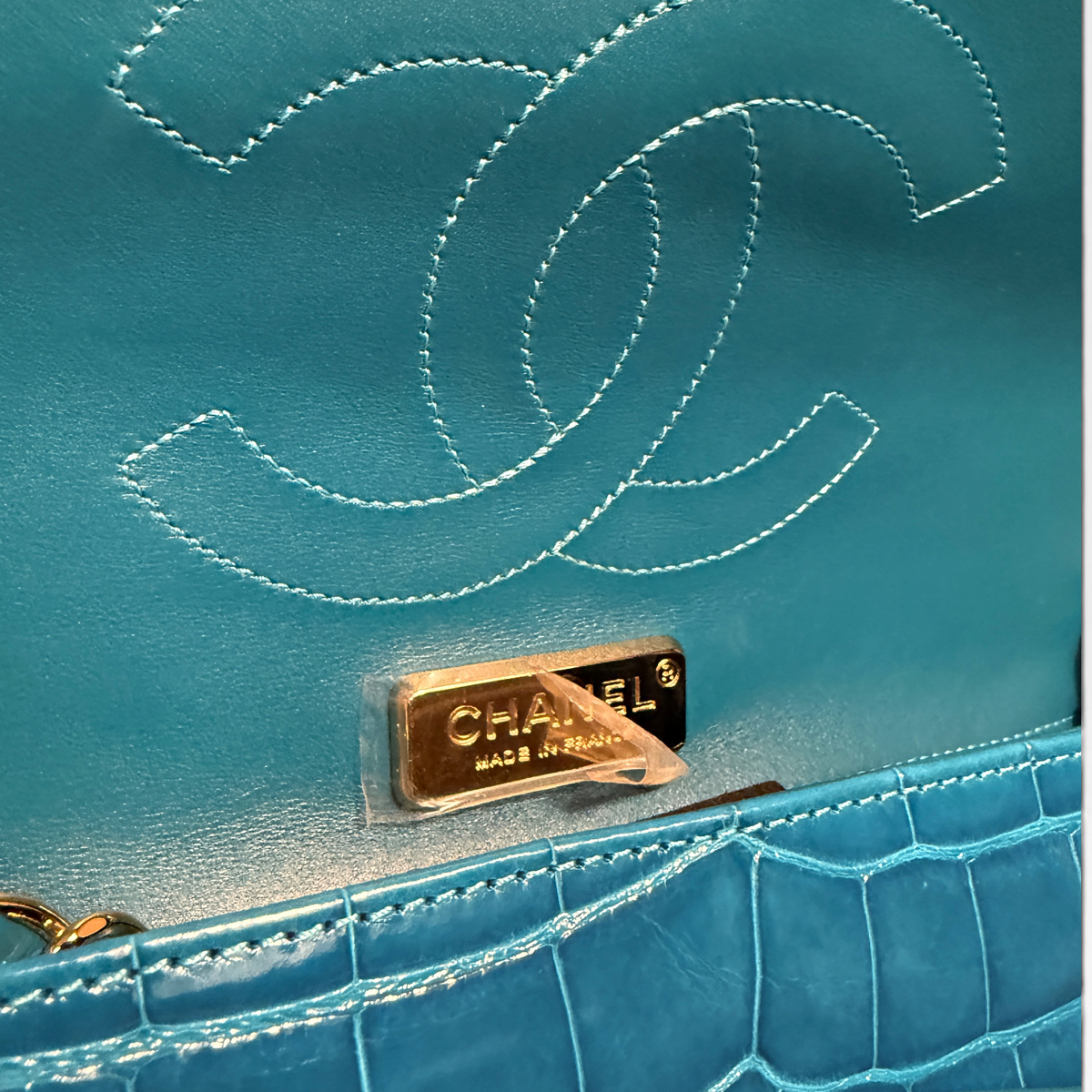 Chanel Timeless Classic Alligator – Teal