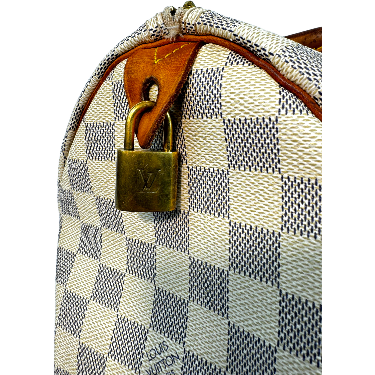 Louis Vuitton Damien Azur Speedy 35 Handbag