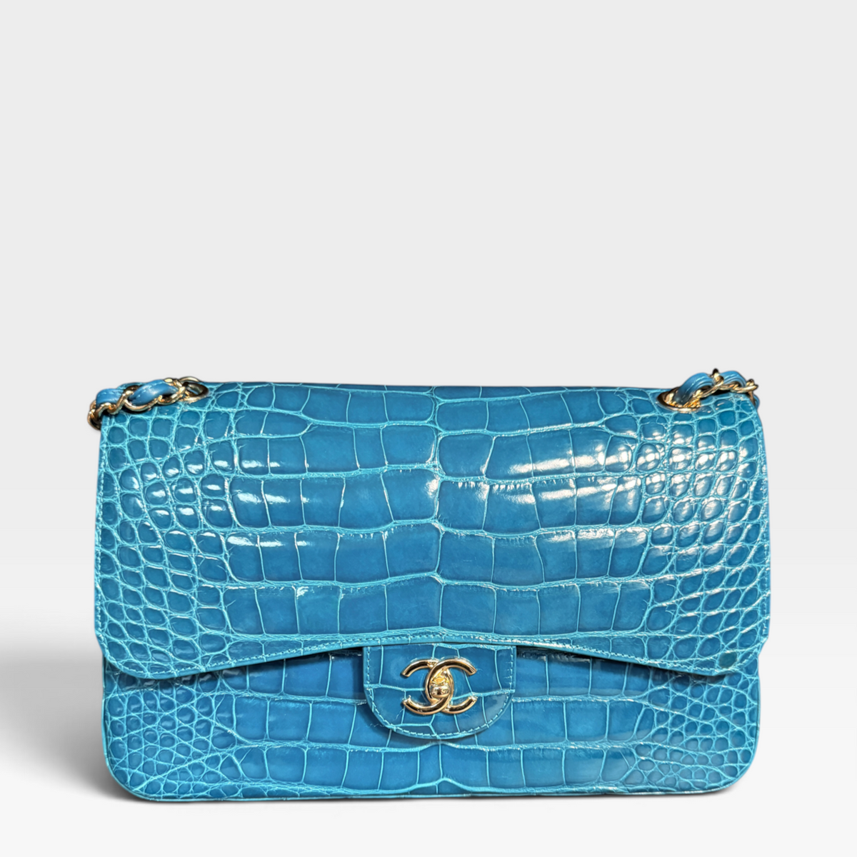 Chanel Timeless Classic Alligator – Teal