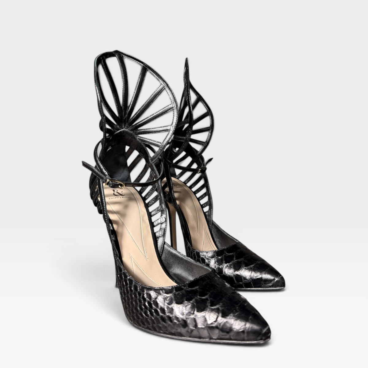 Ralph & Russo Python Limited Edition Heels