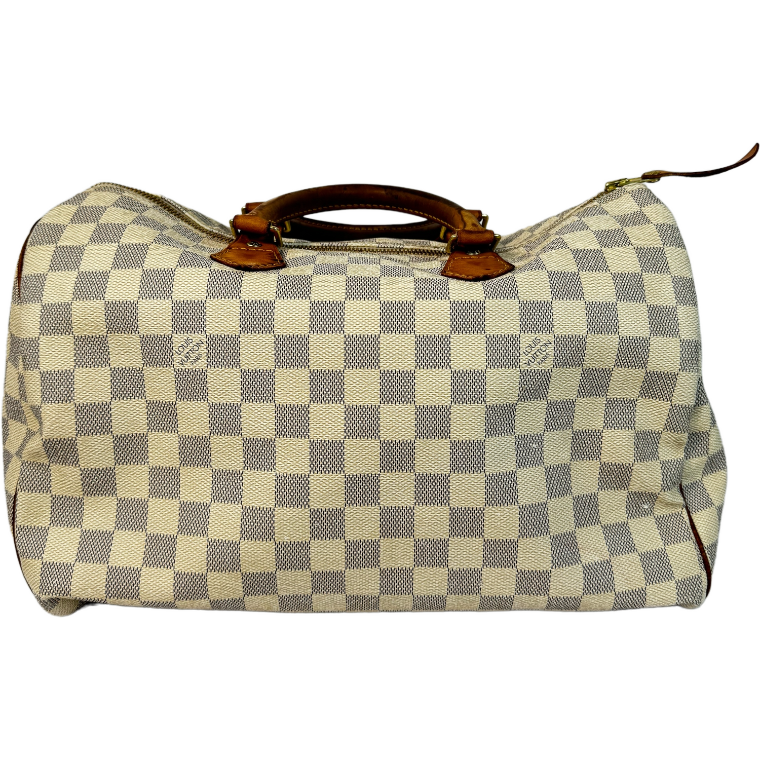 Louis Vuitton Damien Azur Speedy 35 Handbag