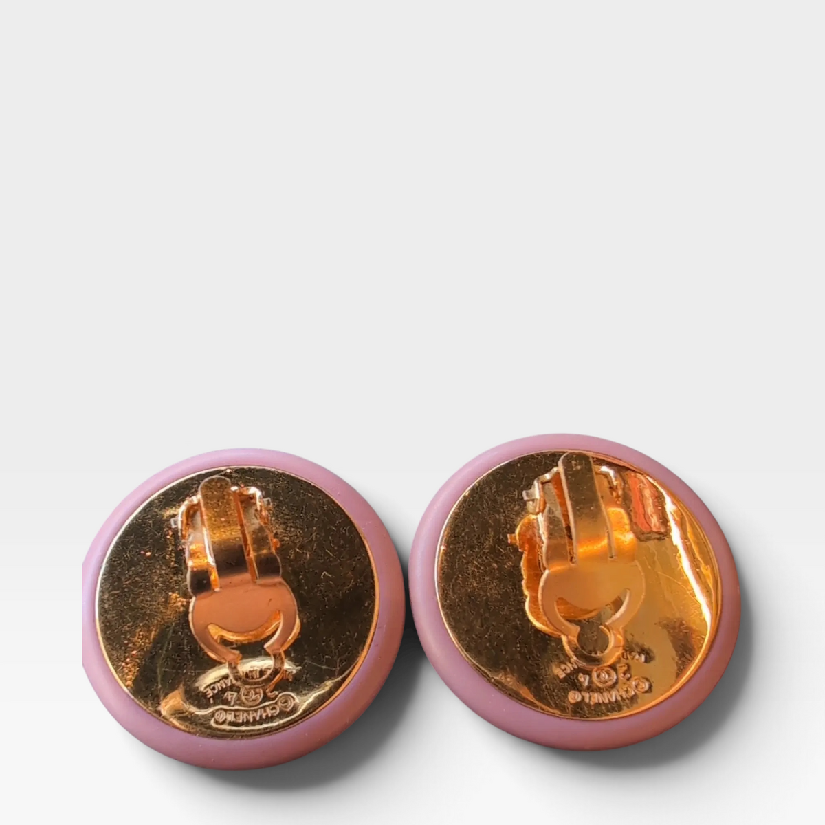 Chanel 1985 Barbie Clip Earrings