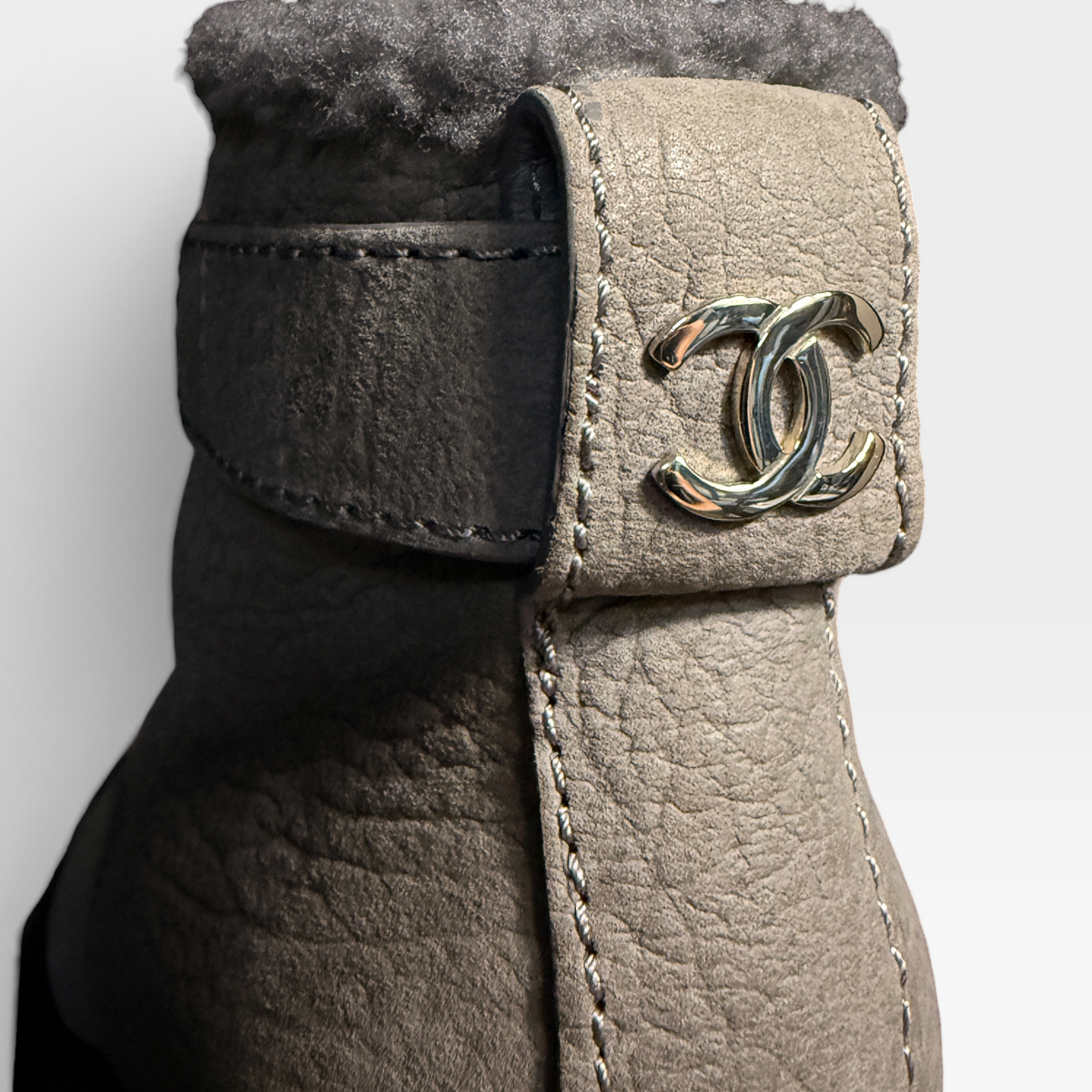 Chanel Short Shearling Lined Boots