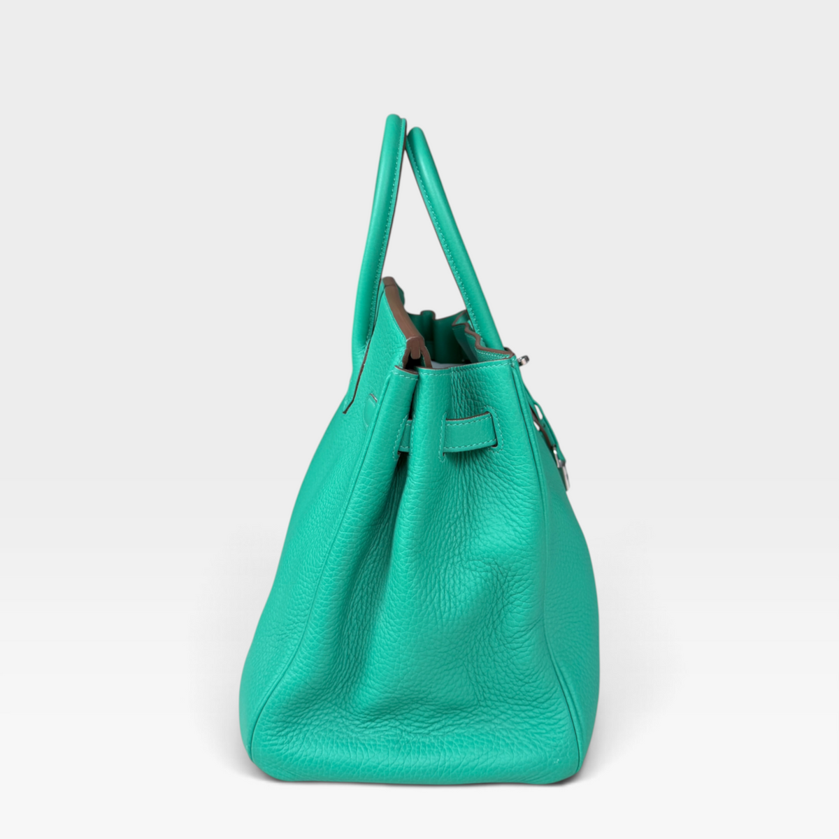 Hermès Birkin 35, Menthe Togo Leather, Palladium Hardware, P Stamp