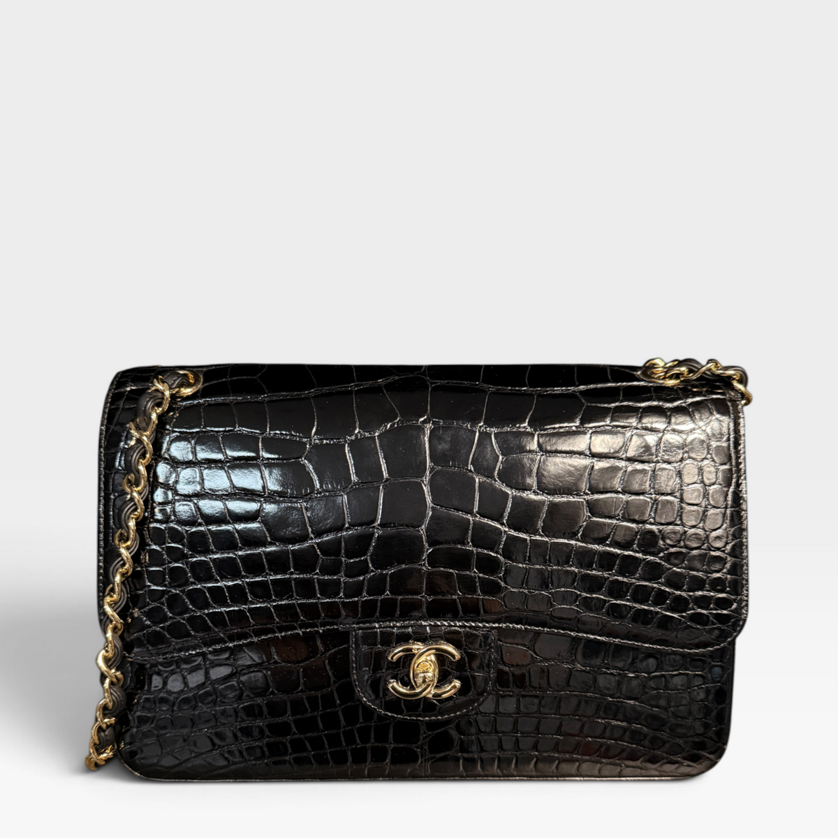Chanel Timeless Classic Alligator – Black