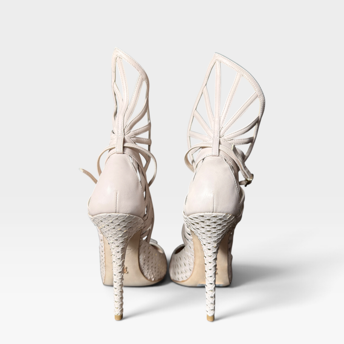 Ralph & Russo Python Limited Edition Heels