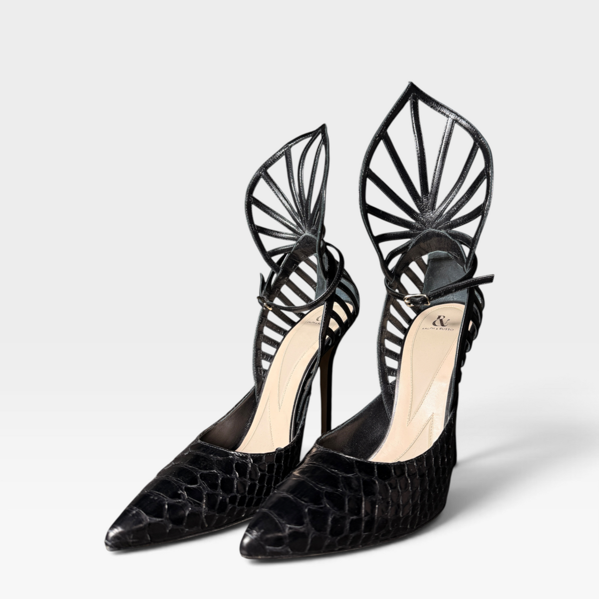 Ralph & Russo Python Limited Edition Heels