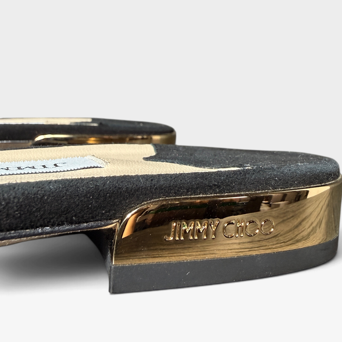 Jimmy Choo Joni Suede Slides