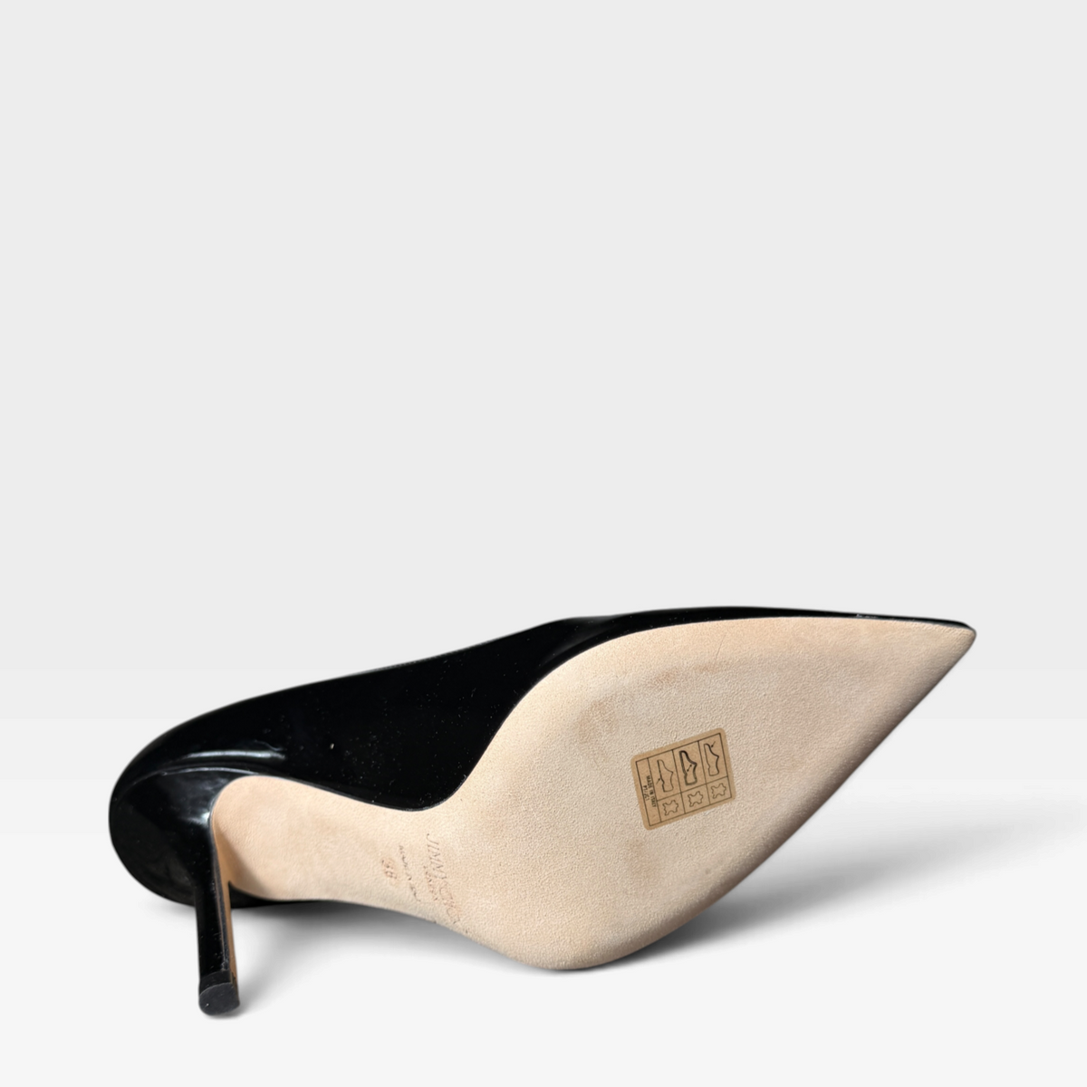 Jimmy Choo Love 100 Patent Leather Heels