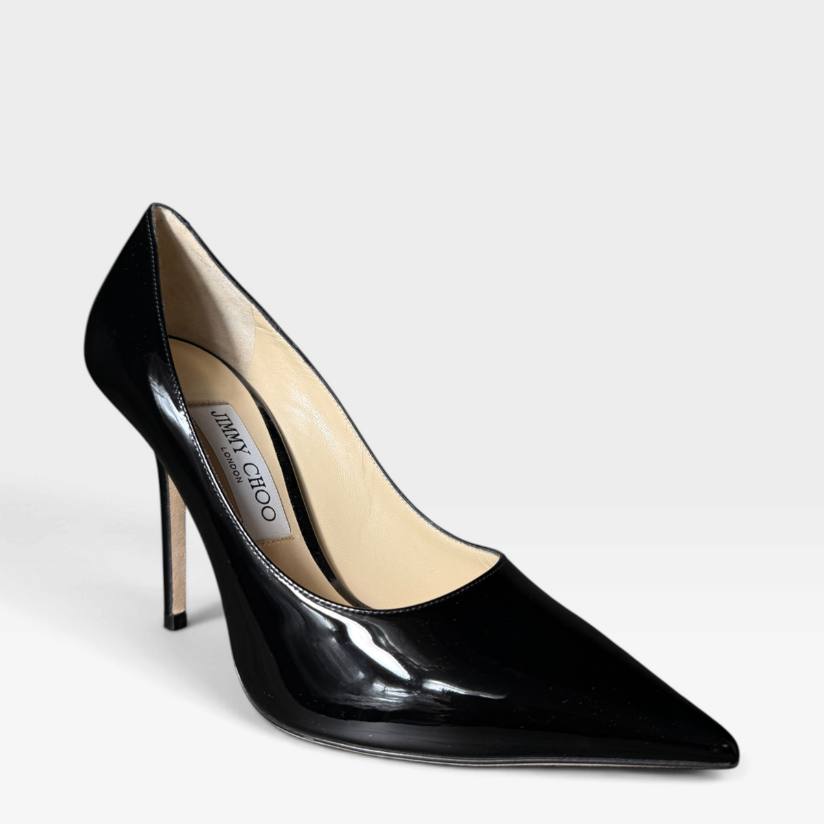 Jimmy Choo Love 100 Patent Leather Heels