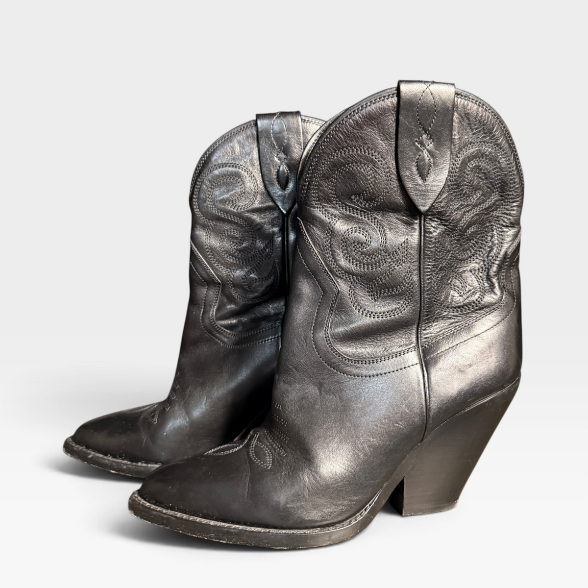 Isabel Marant Ankle Cowboy Boots