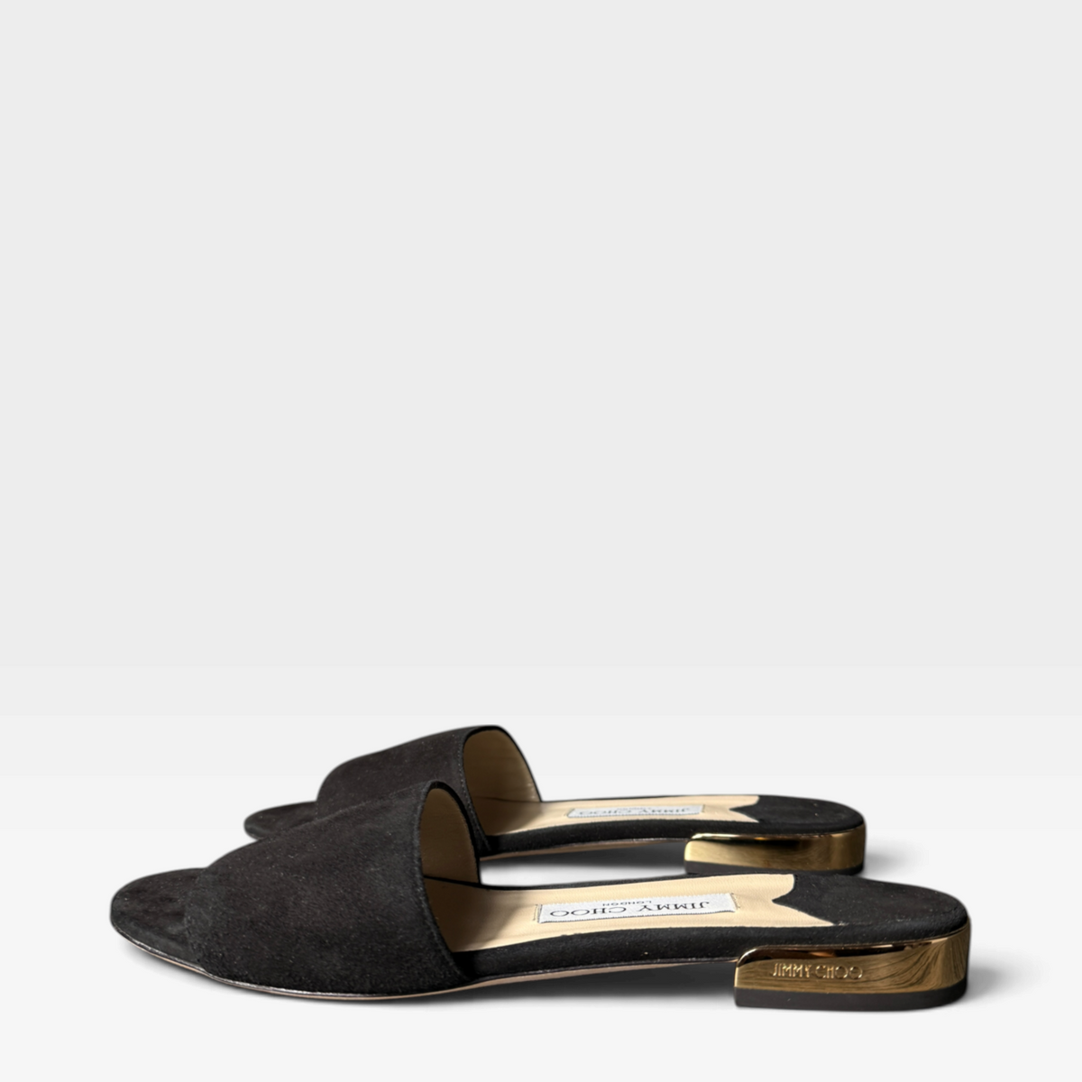 Jimmy Choo Joni Suede Slides
