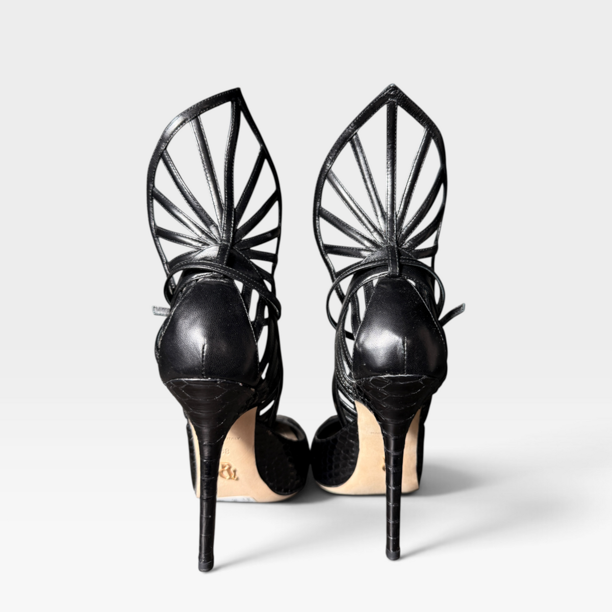 Ralph & Russo Python Limited Edition Heels