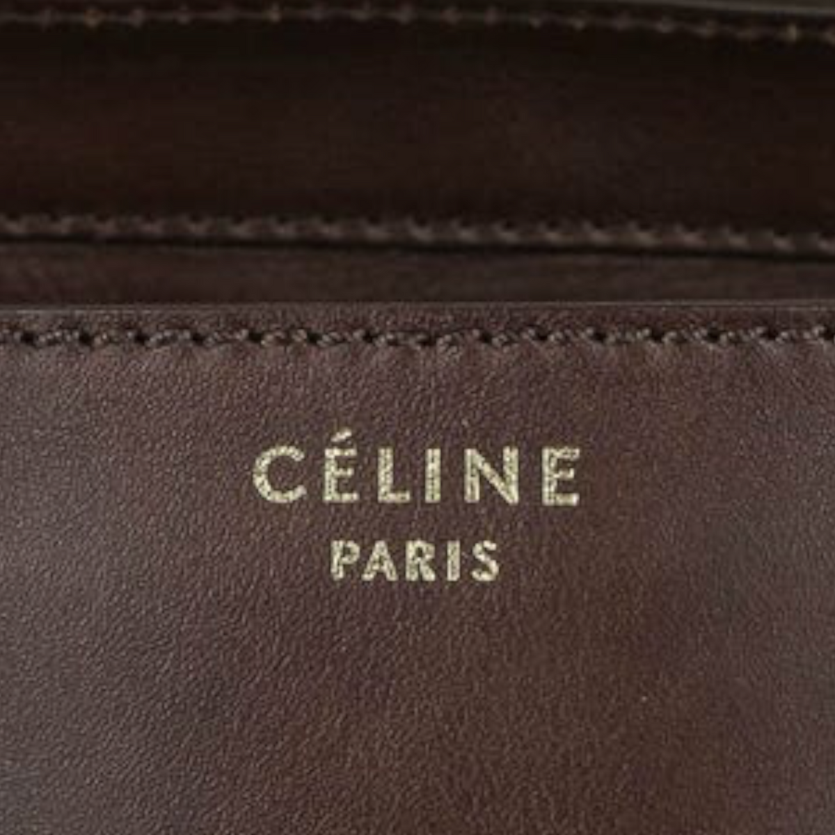 Celine Luggage Shearling Tote
