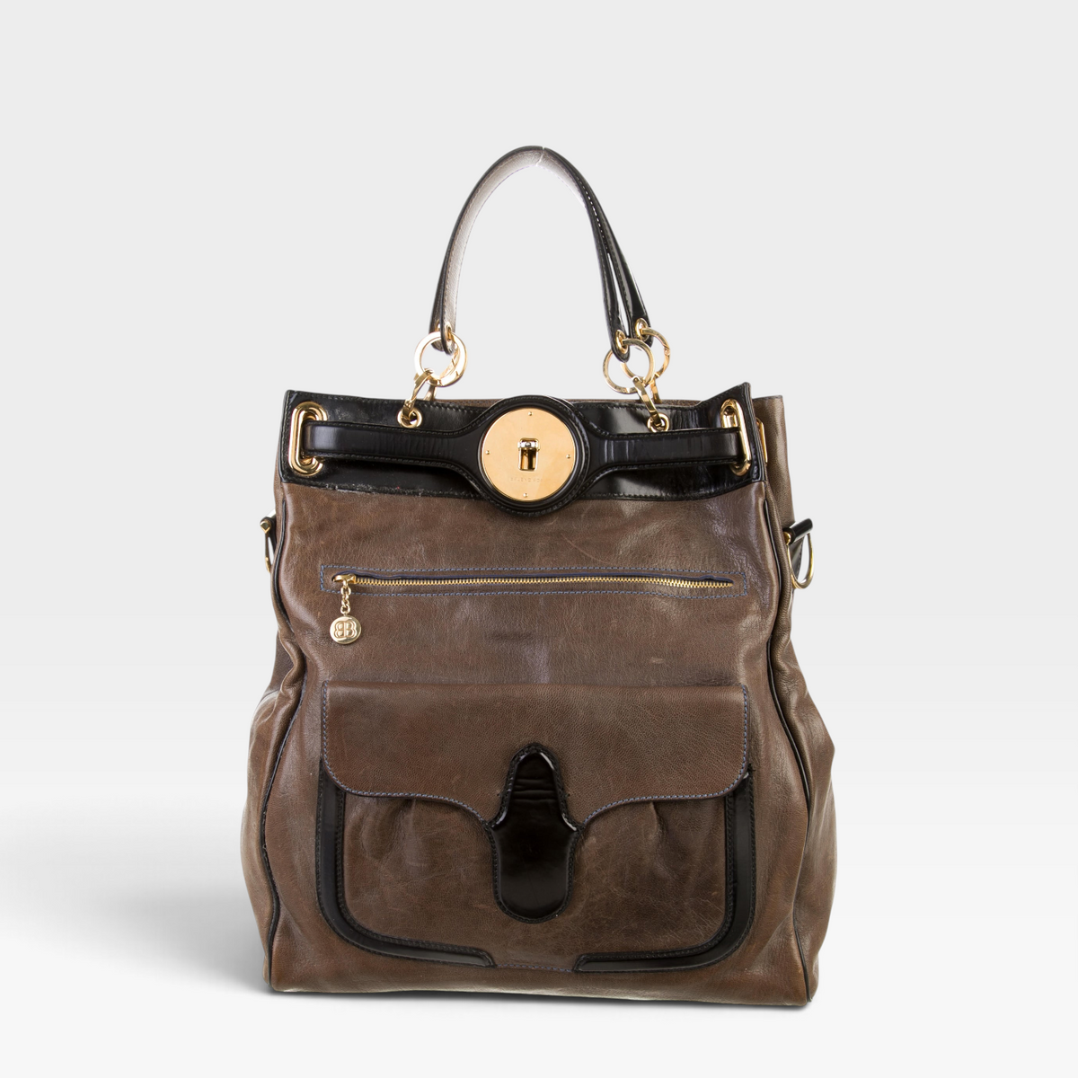 Balenciaga Vintage Chevre Lune Tote Bag