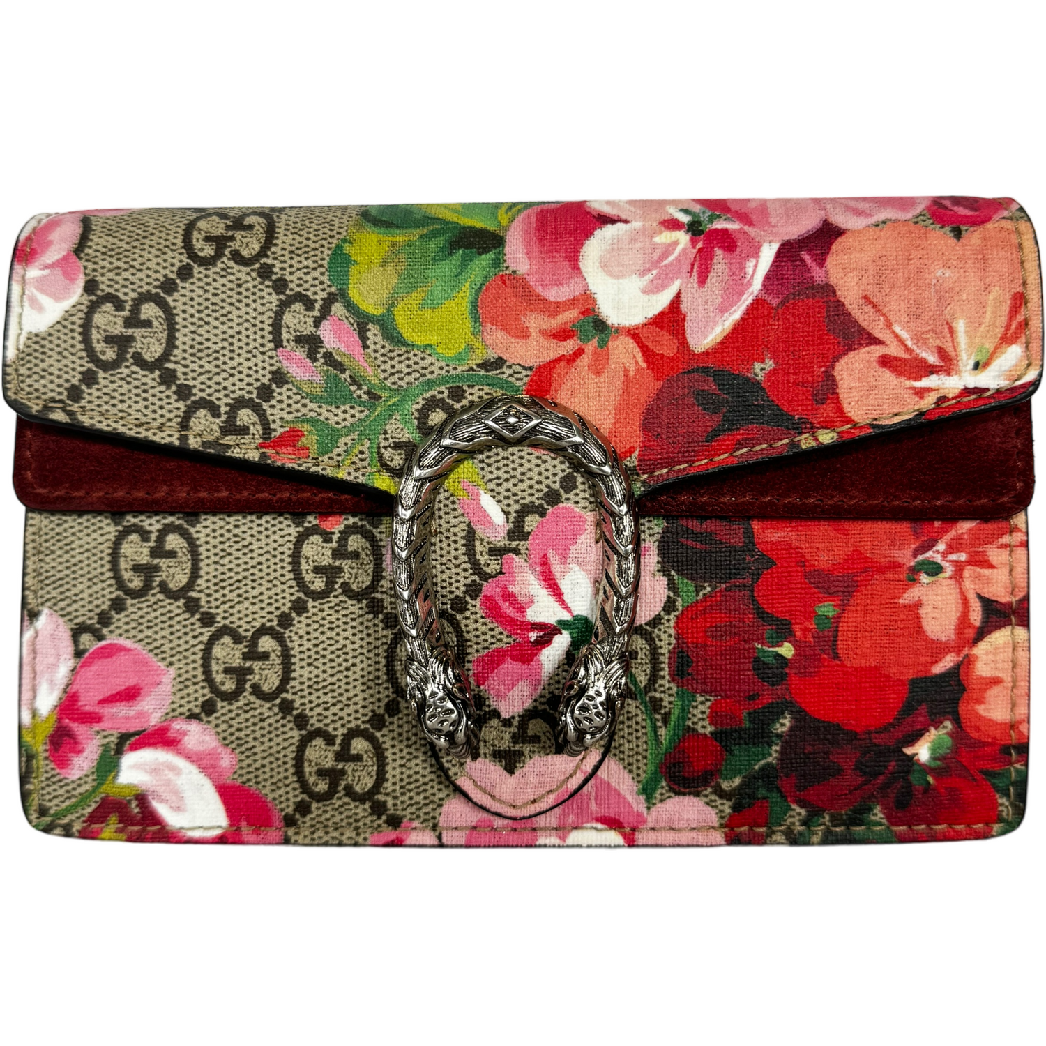 GUCCI Floral Dionysus GG Blooms Super Mini Bag