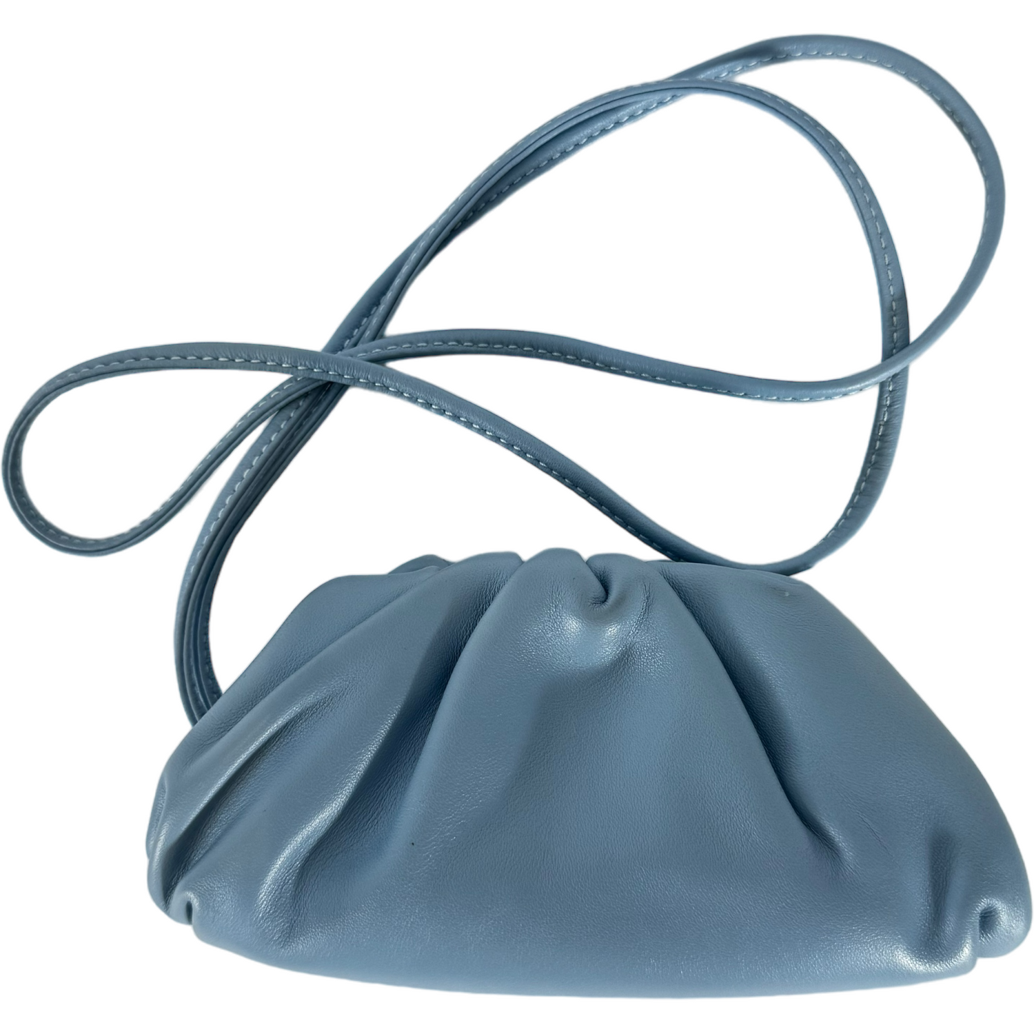 BOTTEGA VENETA Blue tiny bag